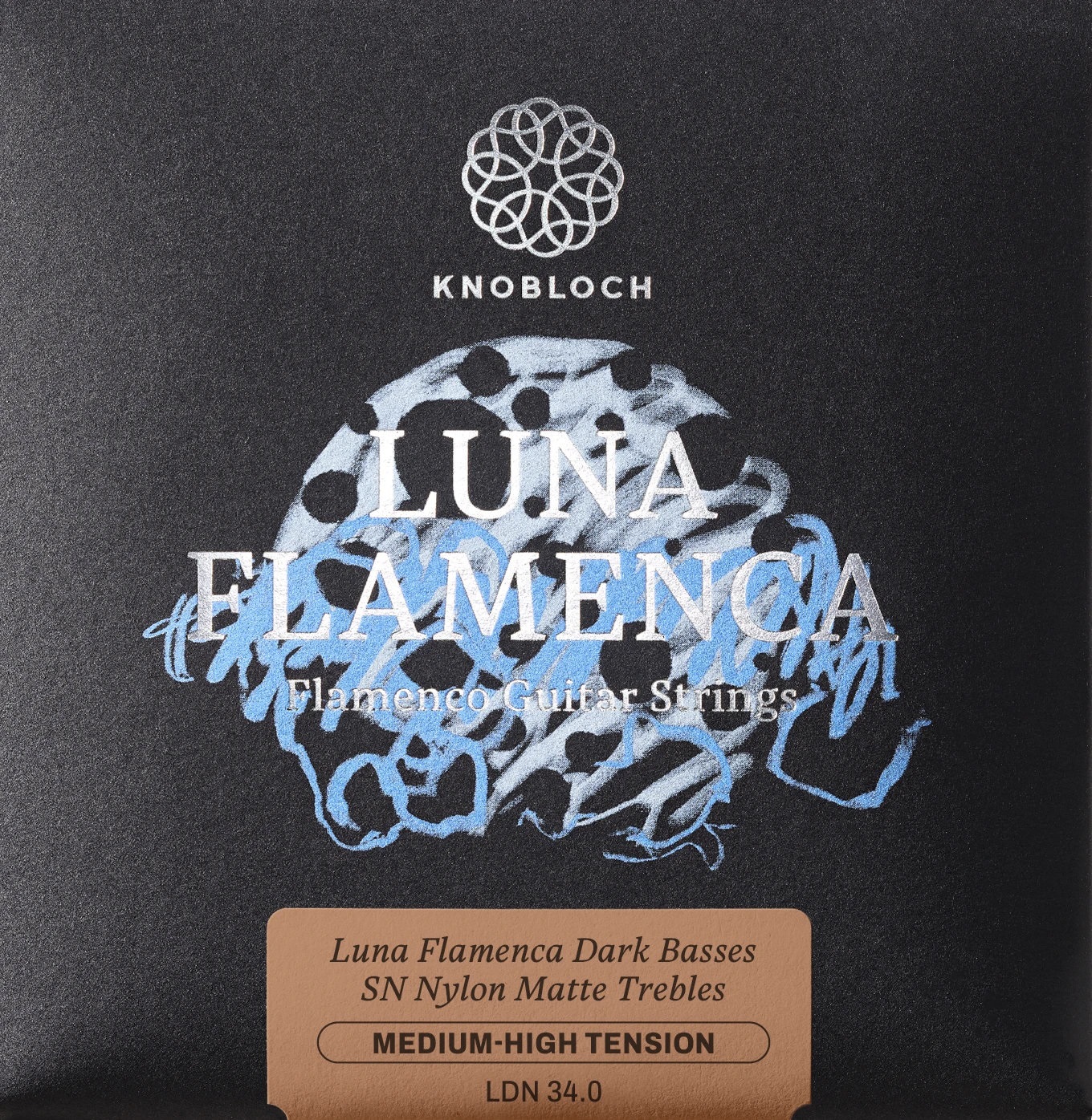 Knobloch LUNA FLAMENCA Double Silver SN Nylon Medium-High Tension 34.0