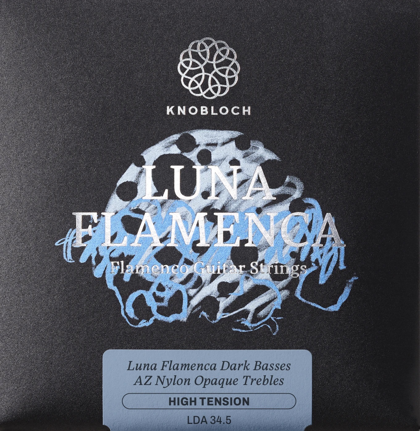 Knobloch LUNA FLAMENCA Double Silver AZ Nylon High Tension 34.5