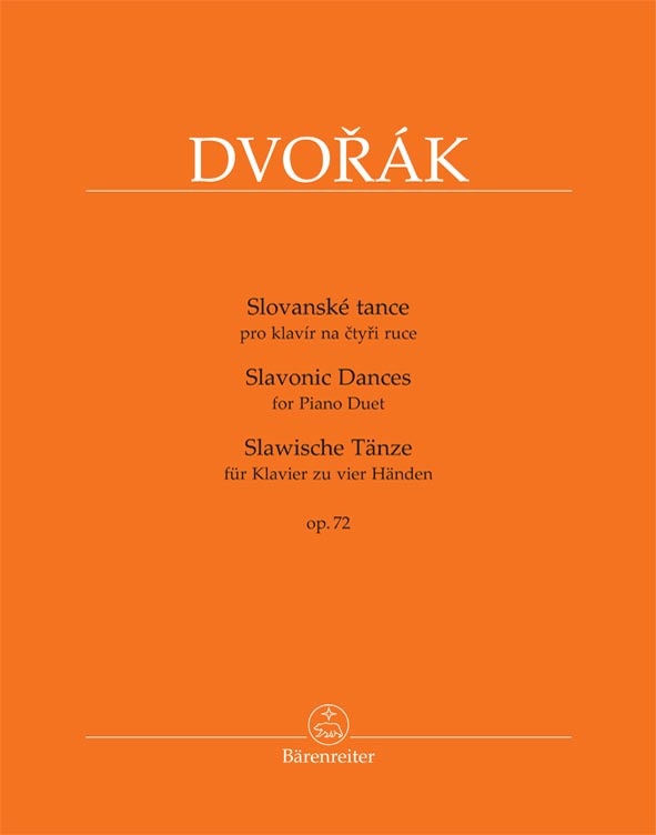 KN Slovanské tance pro klavír na čtyři ruce op. 72