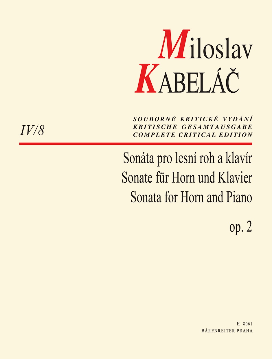 KN Sonáta pro lesní roh a klavír op. 2