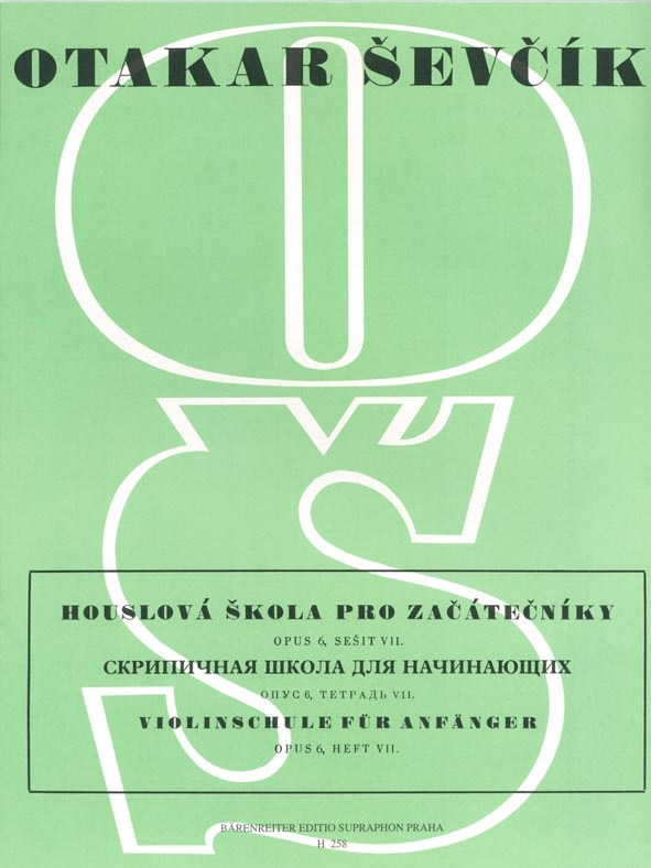KN Houslová škola pro začátečníky op. 6, sešit 7