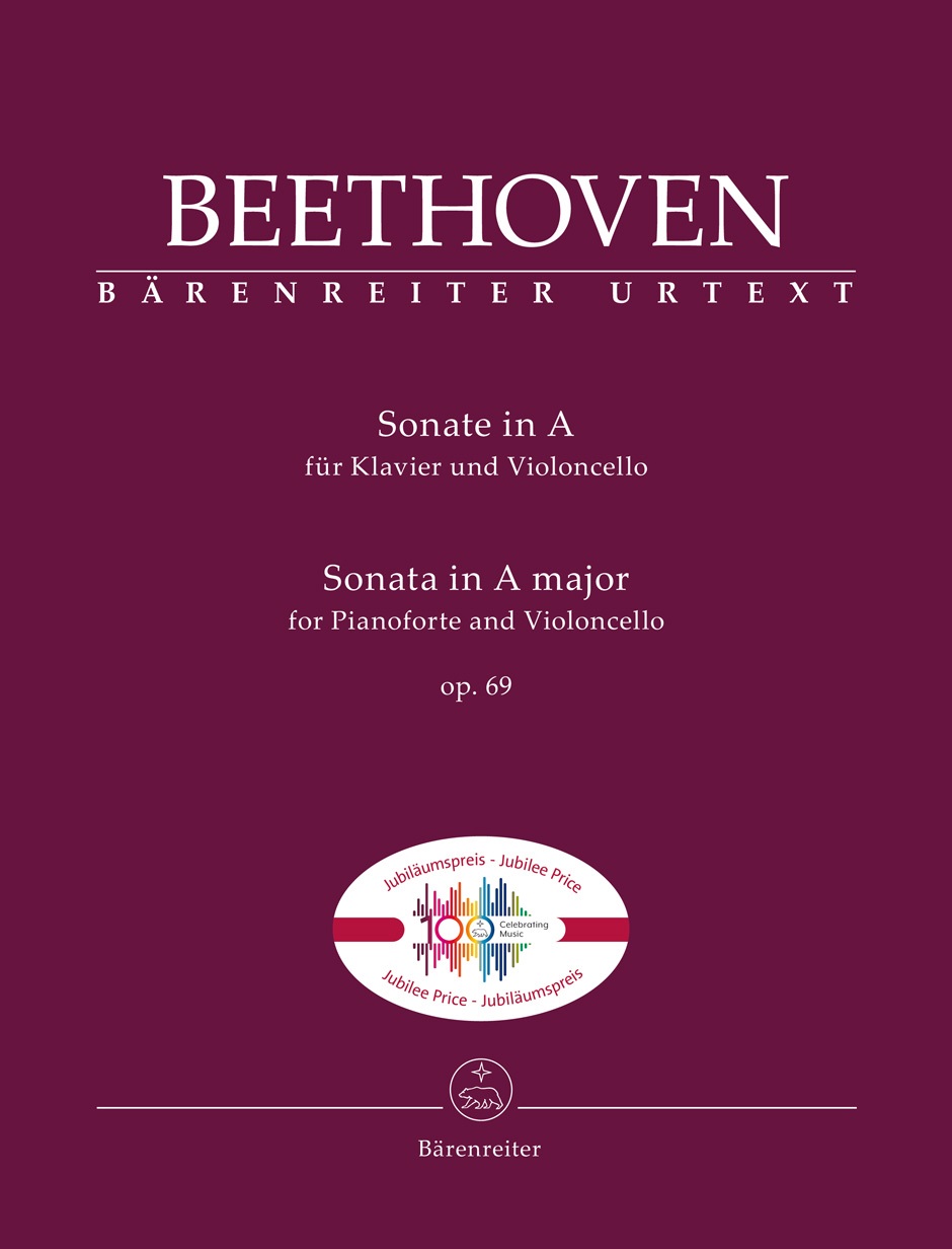KN Sonáta A dur pro klavír a violoncello op. 69