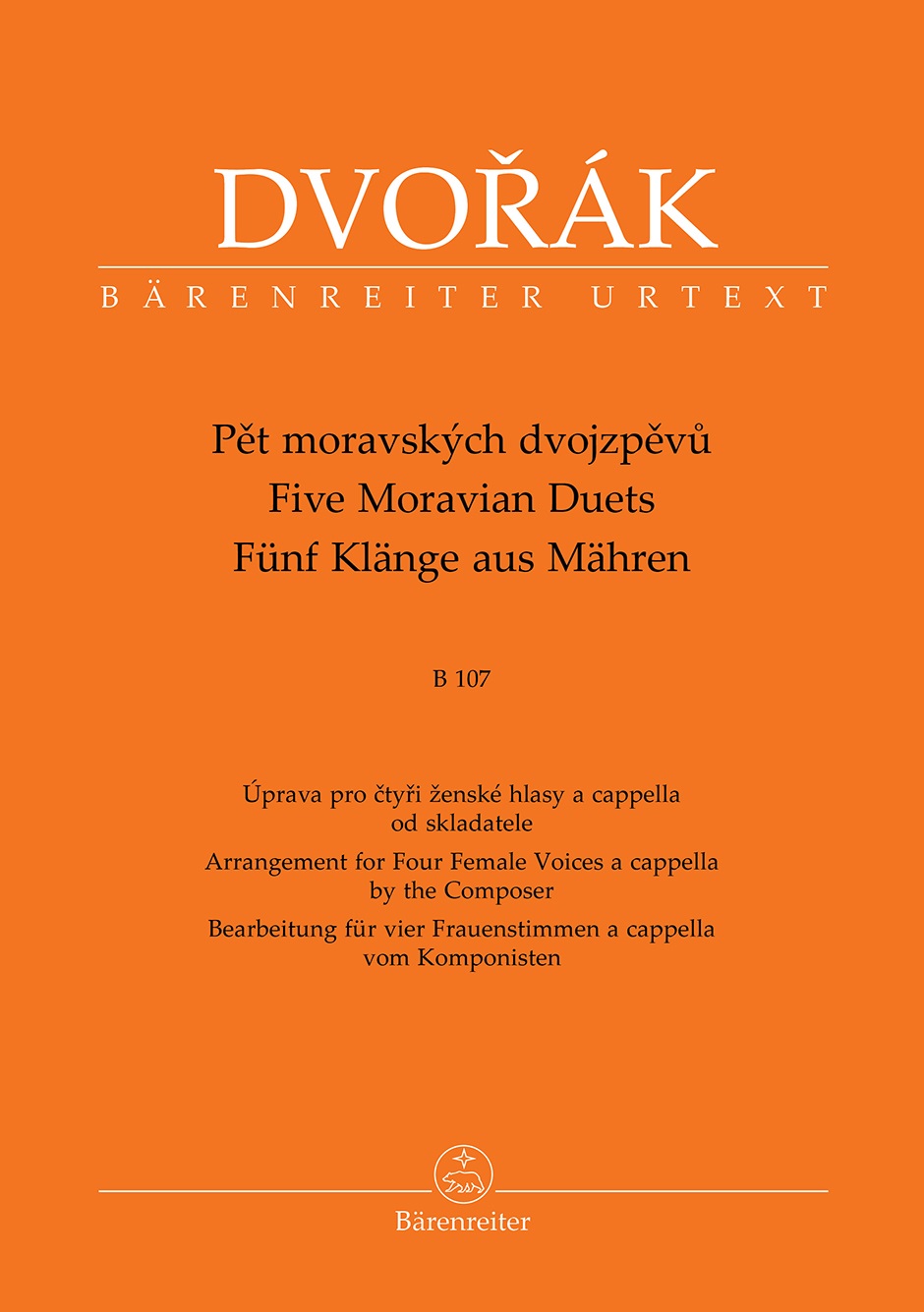 KN Pět moravských dvojzpěvů B 107