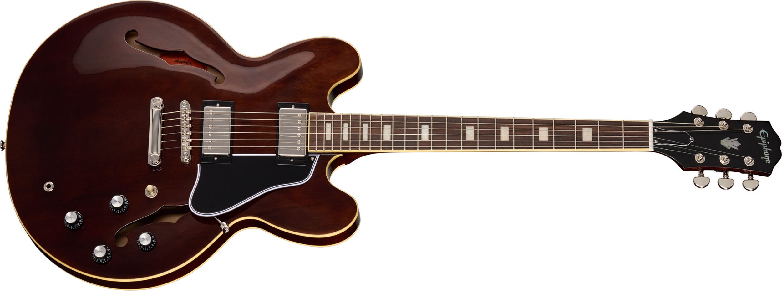 Epiphone ES-335 Block Dark Walnut