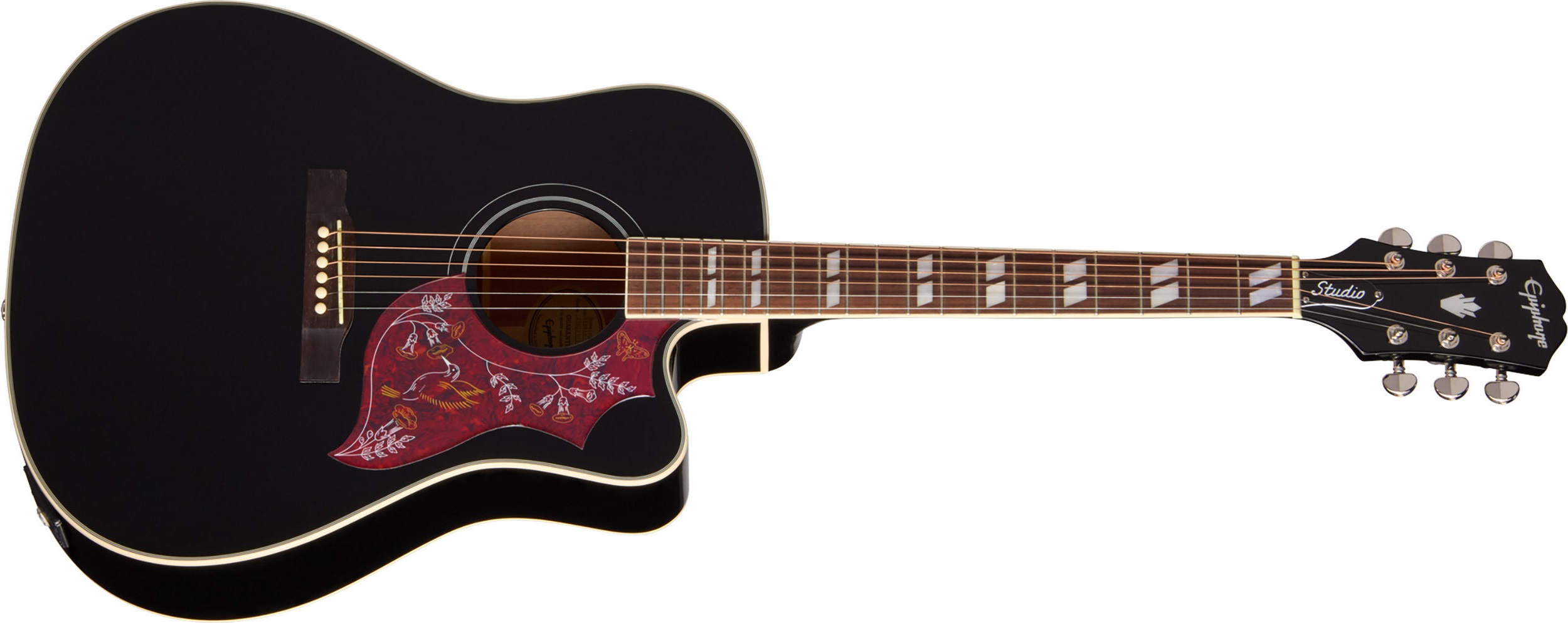 Epiphone Hummingbird Studio EC Ebony