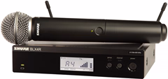 Shure BLX24RE/SM58 H8E - Drahtloses Vokal-Set