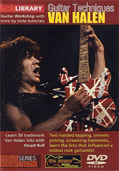 MS Lick Library: Van Halen Guitar Techniques - DVD