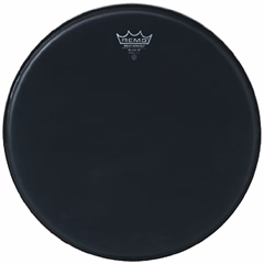 Remo 14" Emperor Black X - Fell für Snare-Drum
