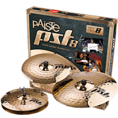 Paiste PST 8 Reflector rock set - Becken-Set