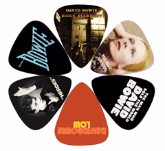 Perri's Leathers David Bowie Picks I - Signature-Plektren