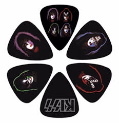 Perri's Leathers Kiss Picks II - Signature-Plektren
