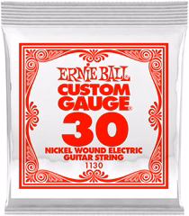 Ernie Ball 1132 Nickel Wound Single .030 - Saite für E-Gitarre
