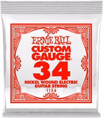 Ernie Ball 1136 Nickel Wound Single .034 - Saite für E-Gitarre