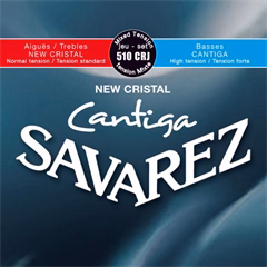 Savarez 510CRJ New Cristal Cantiga Mixed Tension - Nylon-Saiten für klassische Gitarre