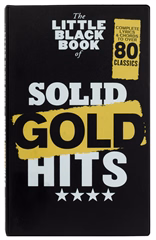 MS The Little Black Book Of Solid Gold Hits - Songbuch