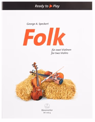 MS Folk for two Violins - Geigenschule für Anfänger