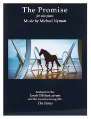 MS Nyman The Promise PF - Klaviernoten