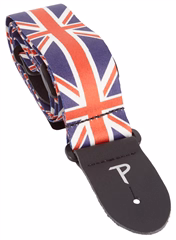 Perri's Leathers 2115 British Flag Strap - Gitarrengurt