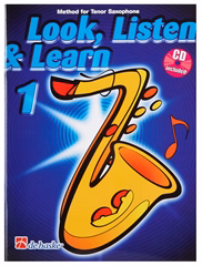 MS Look, Listen & Learn 1 - Tenor Saxophone - Saxophon-Schule für Anfänger