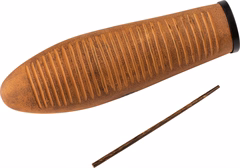 Meinl Fiberglass Guiro Brown - Guiro