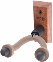 String-Swing Classical Guitar Wall Hanger Black Walnut - Gitarren-Aufhänger