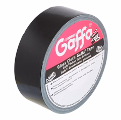 Advance Tapes Gaffa AT202 Black 50 m - Gaffa