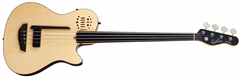 Godin A4 Ultra Natural Fretless A/E with Bag - Hybrid Fretless-Bass