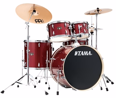 Tama Imperialstar Candy Apple Mist - Schlagzeug mit Becken
