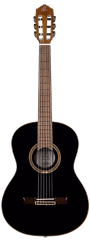 Ortega RE238SN-BKT - Klassische elektroakustische Gitarre