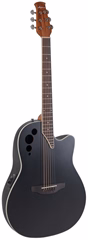Applause AE44II Mid Cutaway Black Satin - Elektroakustische Gitarre