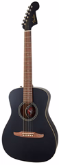 Fender Joe Strummer Campfire WN BK - Elektroakustische Gitarre