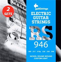 Galli RS946ds Nickel Double Set Custom Light - Saiten für E-Gitarre