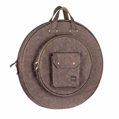 Meinl 22" Vintage Hyde Cymbal Bag, Dark Brown - Case für Becken