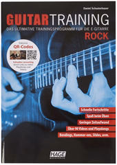 MS Guitar Training Rock - Gitarrenschule für Anfänger