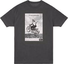 Fender Vintage Ad Biker Tee, Graphite, M - T-Shirt