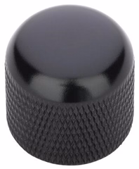 Warwick Split Shaft Potentiometer Dome Knob Black - Volume knob