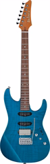 Ibanez MMN1 Transparent Aqua Blue - E-Gitarre