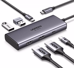 Ugreen 15852 USB-C Multifunctional adapter - Docking station