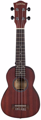 Cascha HH 2263L Soprano Mahogany LH Red - Linkshänder akustische Ukulele