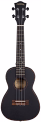 Cascha HH 2300L Concert Mahogany LH Black - Linkshänder akustische Ukulele