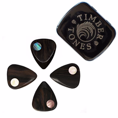 Timber Tones Planet Tones Mixed 4-Pack Tin - Plektren