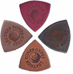 Timber Tones Leather Tones Gypsy Mixed 4-Pack - Plektren
