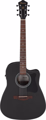 Ibanez V44CE Weathered Black - Elektroakustische Gitarre