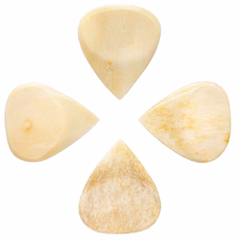 Timber Tones Jazz Tones Fat Buffalo Bone 4-Pack - Plektren