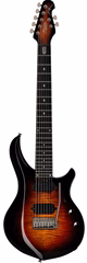 Sterling by Music Man Majesty MAJ270X FM Tiger Eye - Siebensaitige E-Gitarre