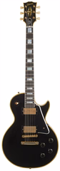 Gibson Custom Shop 1957 Les Paul Custom Reissue 2-Pickup VOS Ebony (ausgepackt) - E-Gitarre