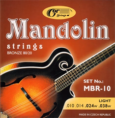 Gorstrings Mandolin MBR10 1038w + E - Saiten für Mandoline