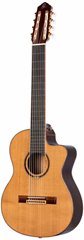 Ortega RCE159-8 (ausgepackt) - Achtsaitige elektroakustische klassische Gitarre