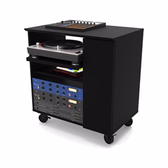 Glorious Modular Side Rack Black - Studiomöbel