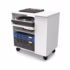Glorious Modular Side Rack White - Studiomöbel
